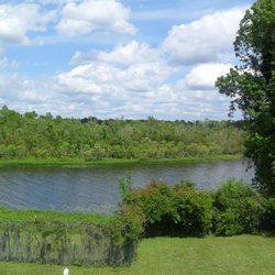 Exterior view of Lakewood Lodge, located in Hanahan, South Carolina.